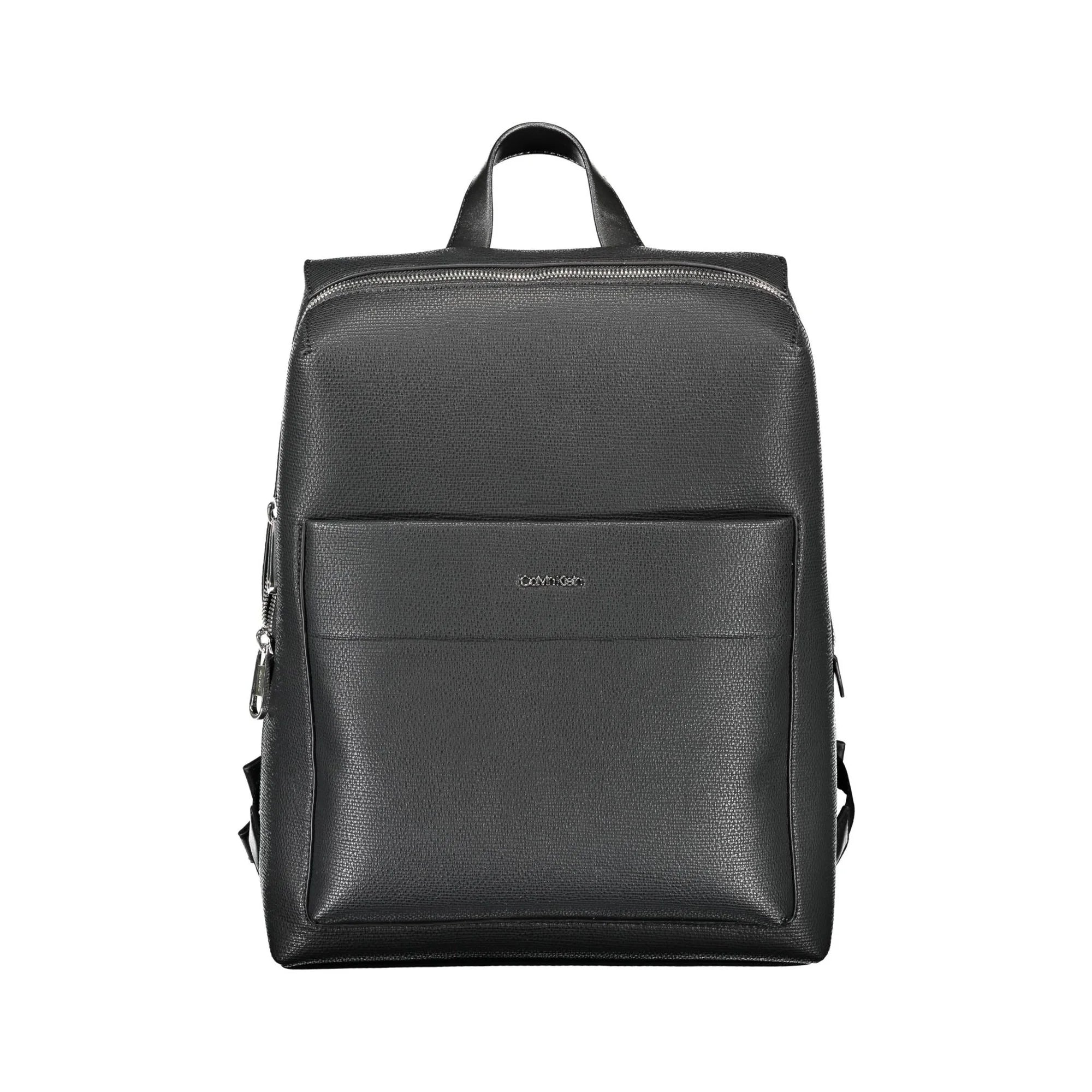 Calvin Klein Zaino Uomo Nero Dettagli a Contrasto Logo Zaini - foto prodotto